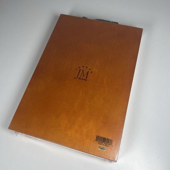 Beautiful Jordon Mark Vincent Van Gogh's Sunflowers Wood Art Set Case Carrying - Picture 4 of 7